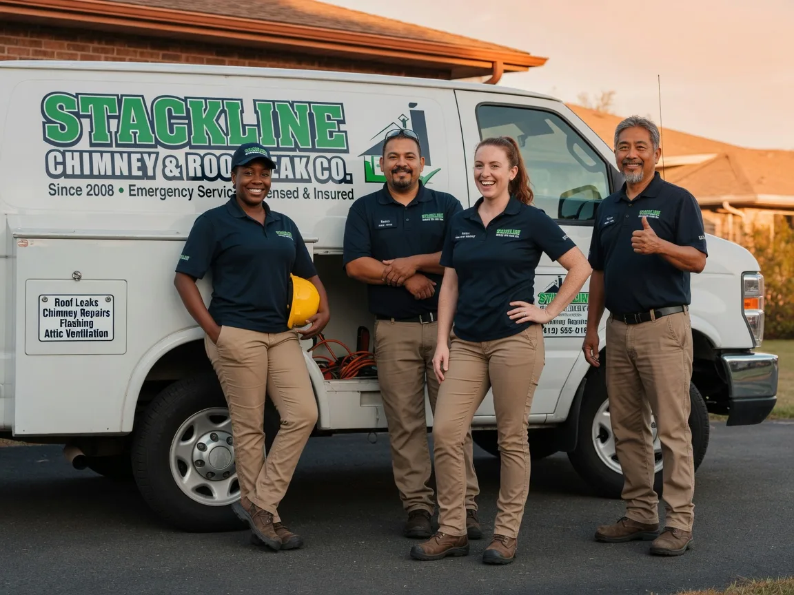 Chimney flashing repair company in Nokesville, VA